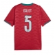 Portugal Diogo Dalot #5 Replike Domaci Dres SP 2026 Kratak Rukav